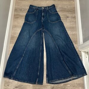 Pilcro wide leg jeans